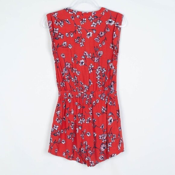 Cupcakes and Cashmere Fitz Floral Tie Romper XS - Picture 7 of 8